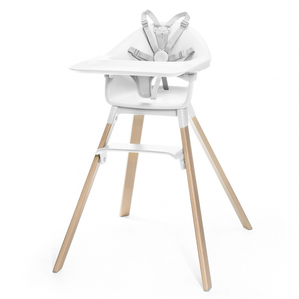 Stokke Highchair，child seat，white，Stock ® Click ™，baby，