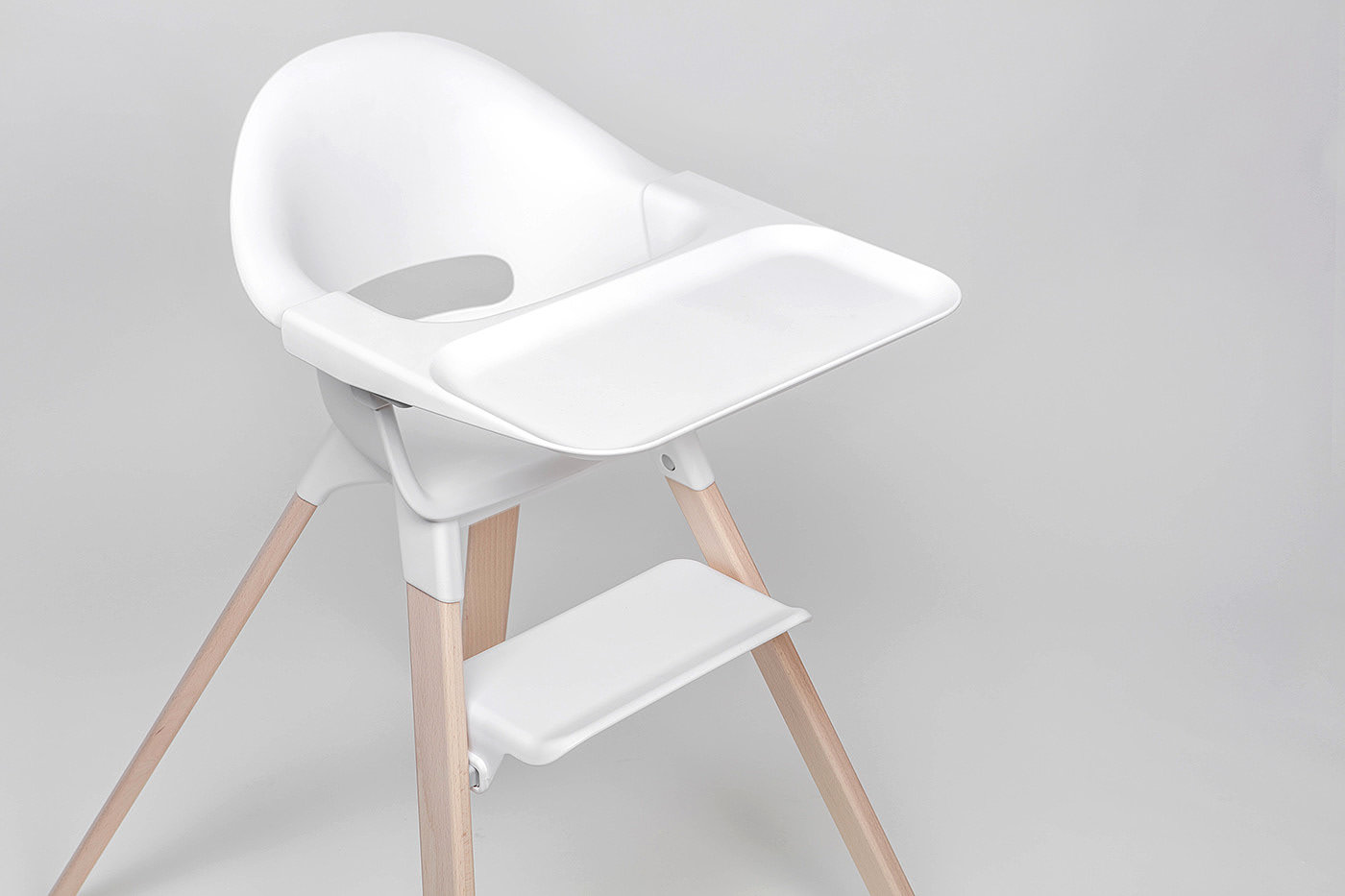 Stokke Highchair，儿童座椅，白色，Stokke®Clikk™，宝宝，