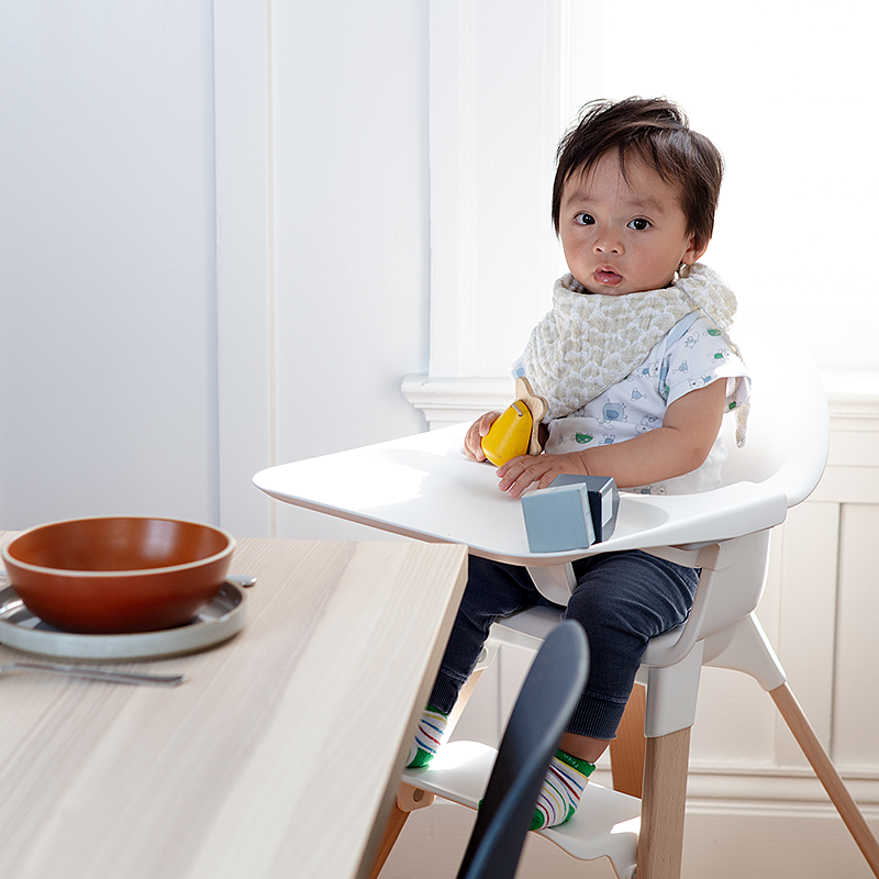 Stokke Highchair，儿童座椅，白色，Stokke®Clikk™，宝宝，