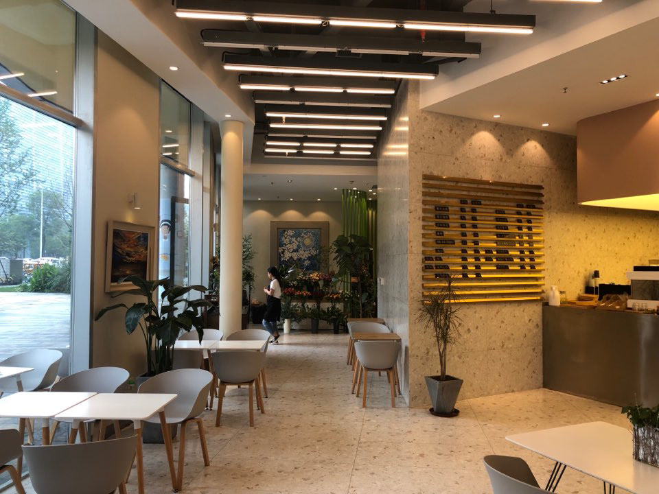 Fine flower art，Business meeting，Interior design，Chengdu，cafe，