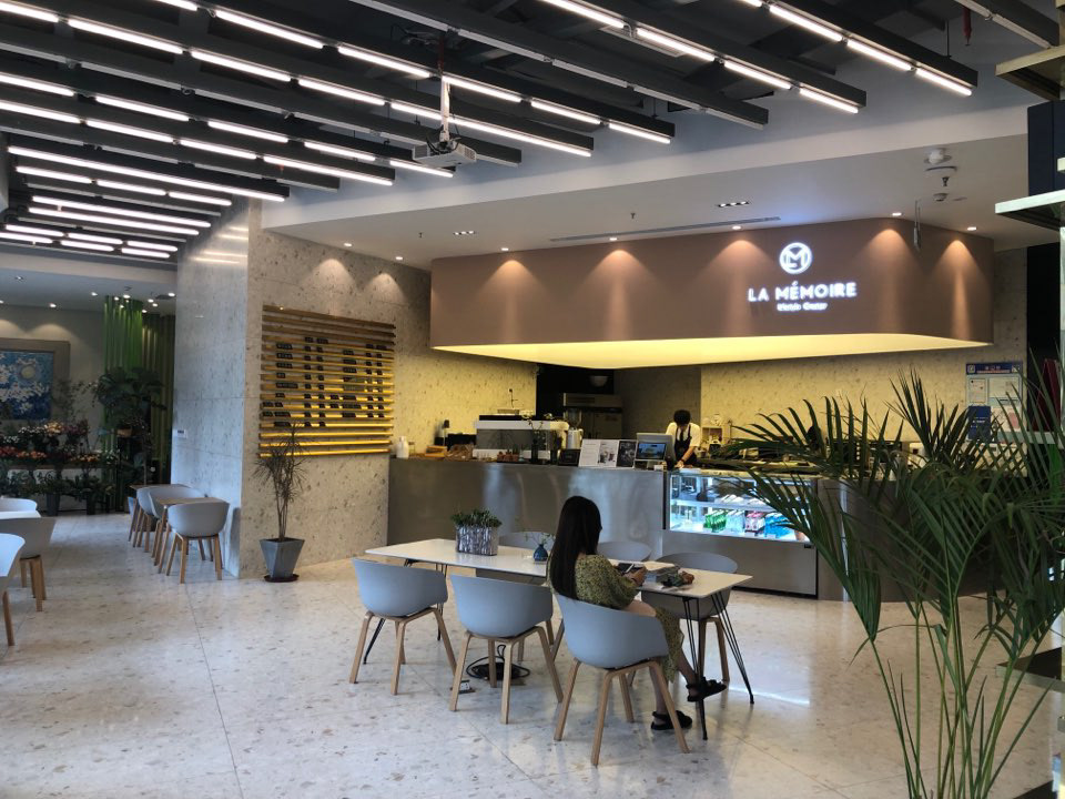 Fine flower art，Business meeting，Interior design，Chengdu，cafe，