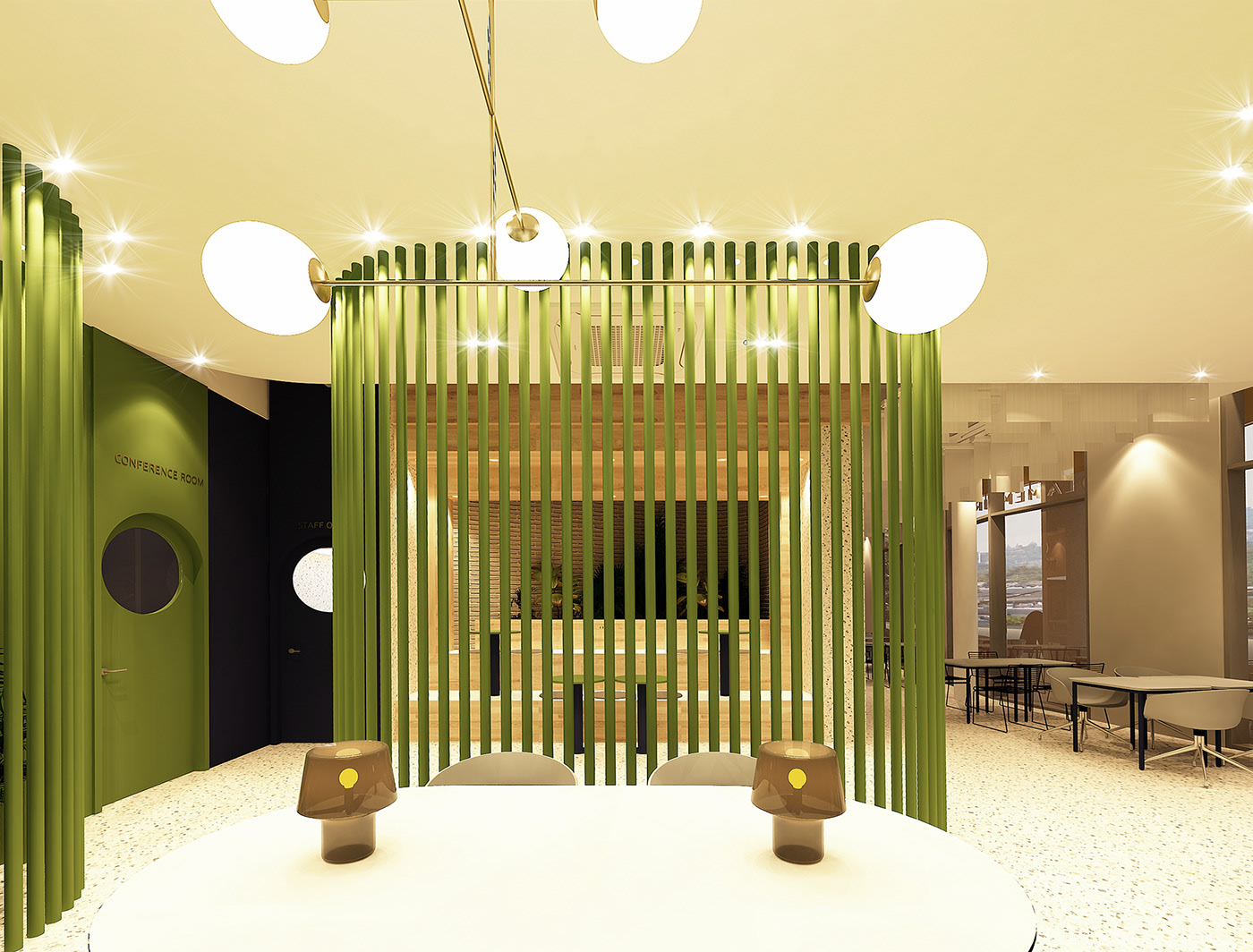 Fine flower art，Business meeting，Interior design，Chengdu，cafe，