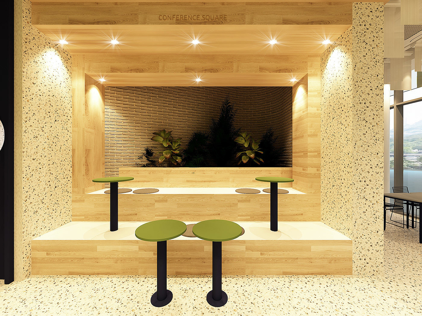 Fine flower art，Business meeting，Interior design，Chengdu，cafe，