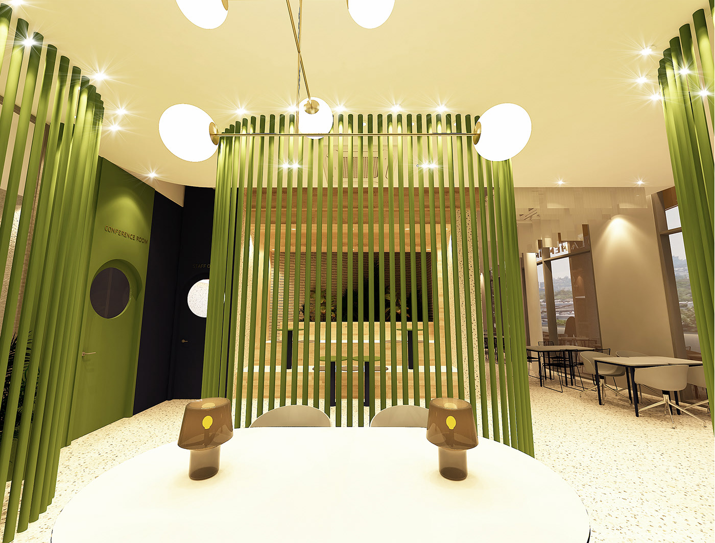 Fine flower art，Business meeting，Interior design，Chengdu，cafe，