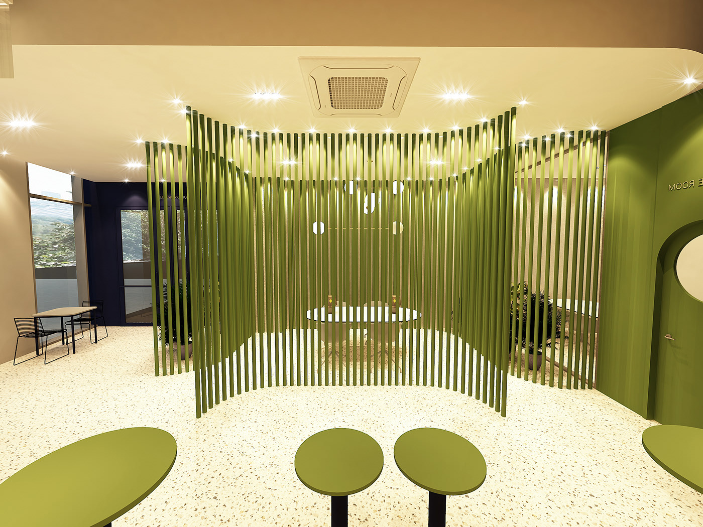 Fine flower art，Business meeting，Interior design，Chengdu，cafe，