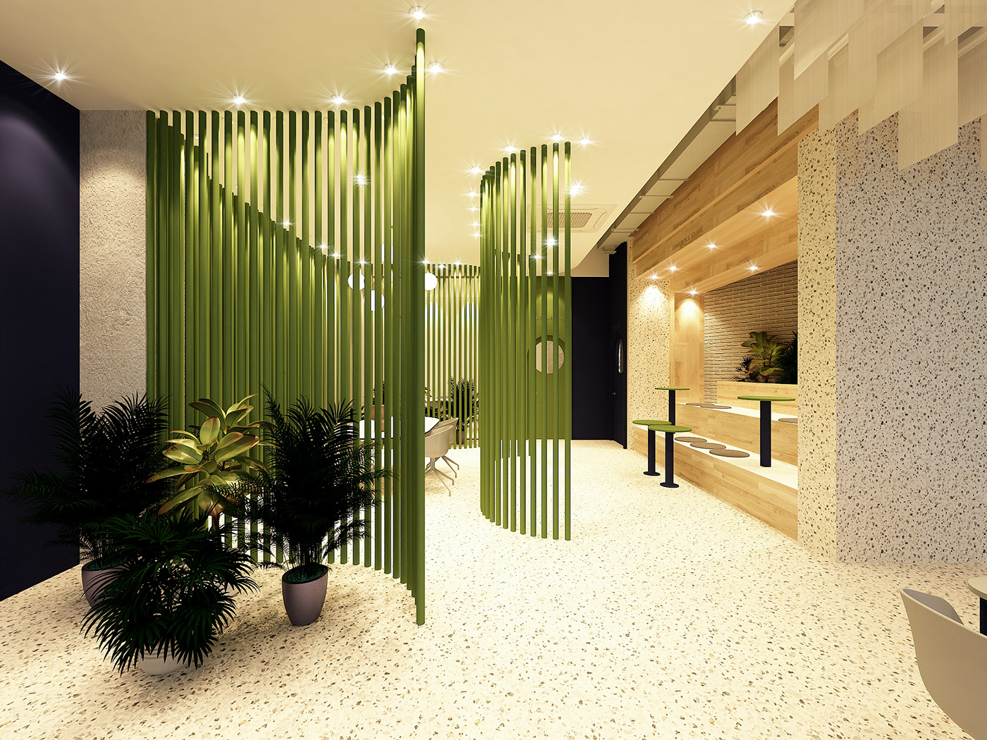 Fine flower art，Business meeting，Interior design，Chengdu，cafe，