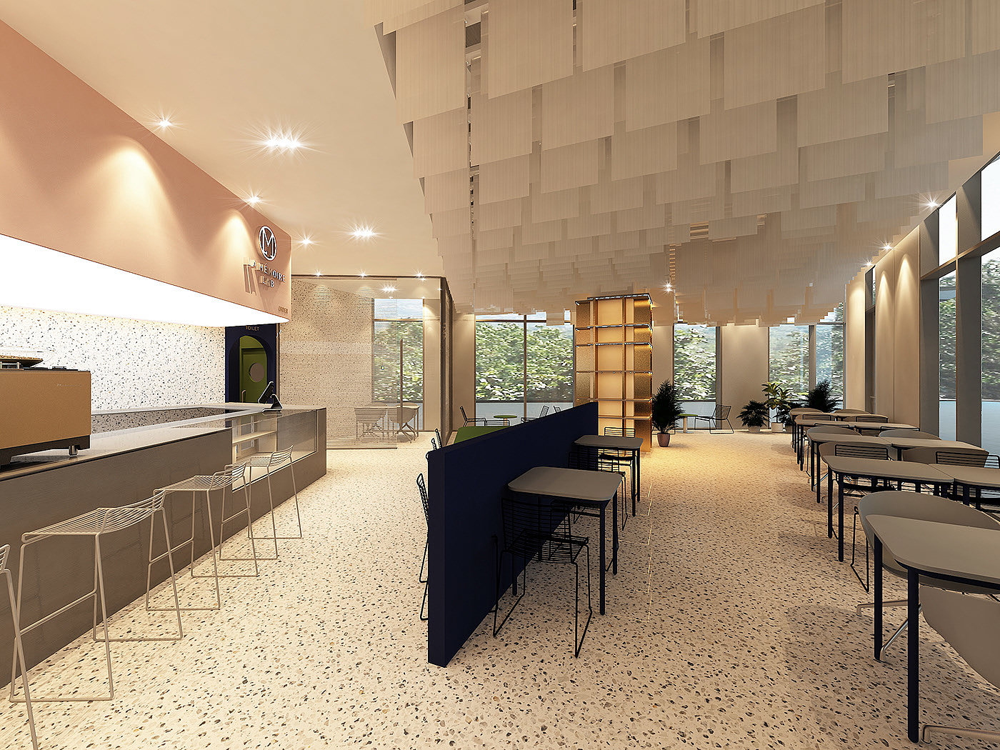 Fine flower art，Business meeting，Interior design，Chengdu，cafe，