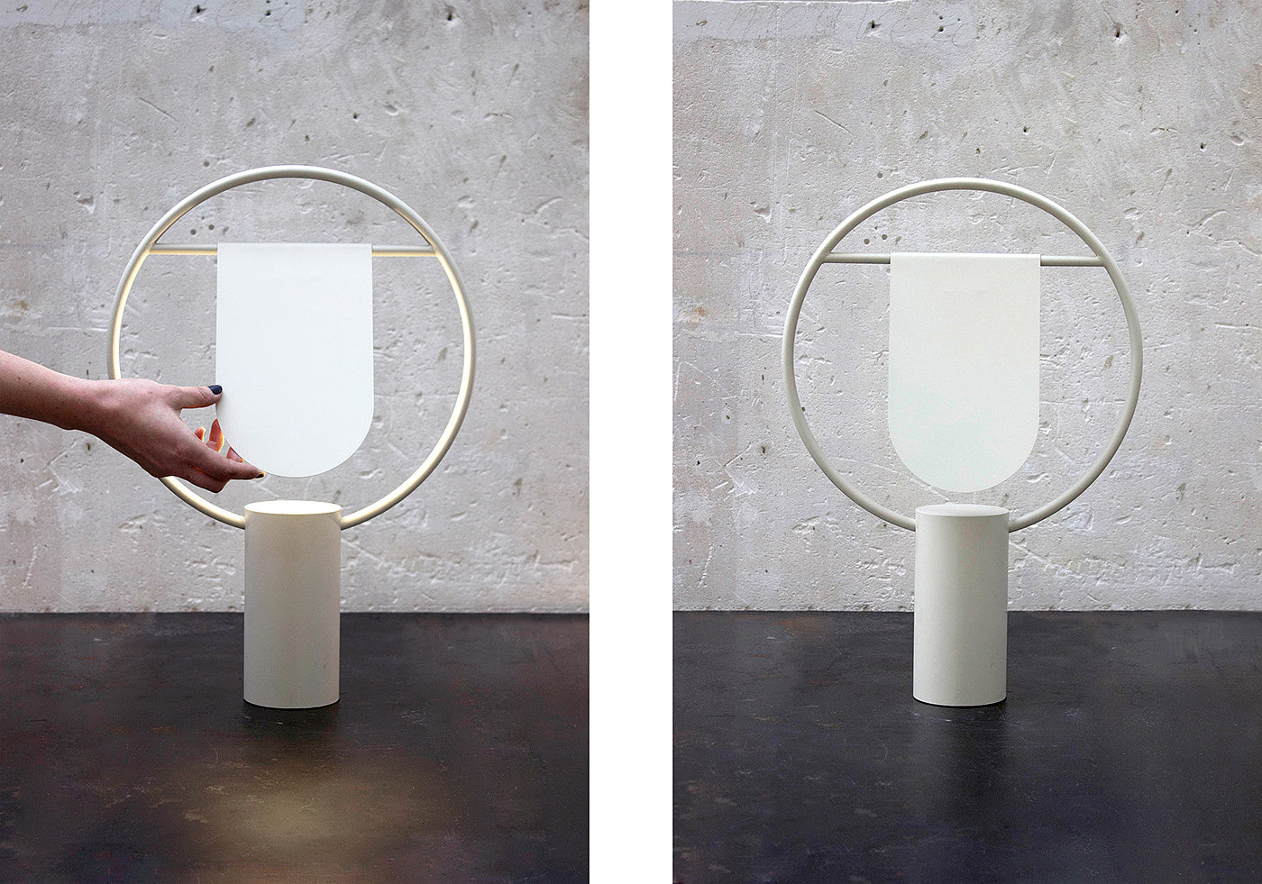 Simplicity，modern，Graphical，Desk lamp，