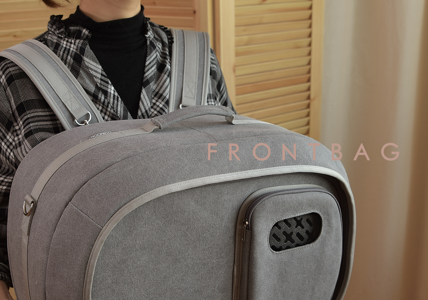 knapsack，Pets，grey，fashion，