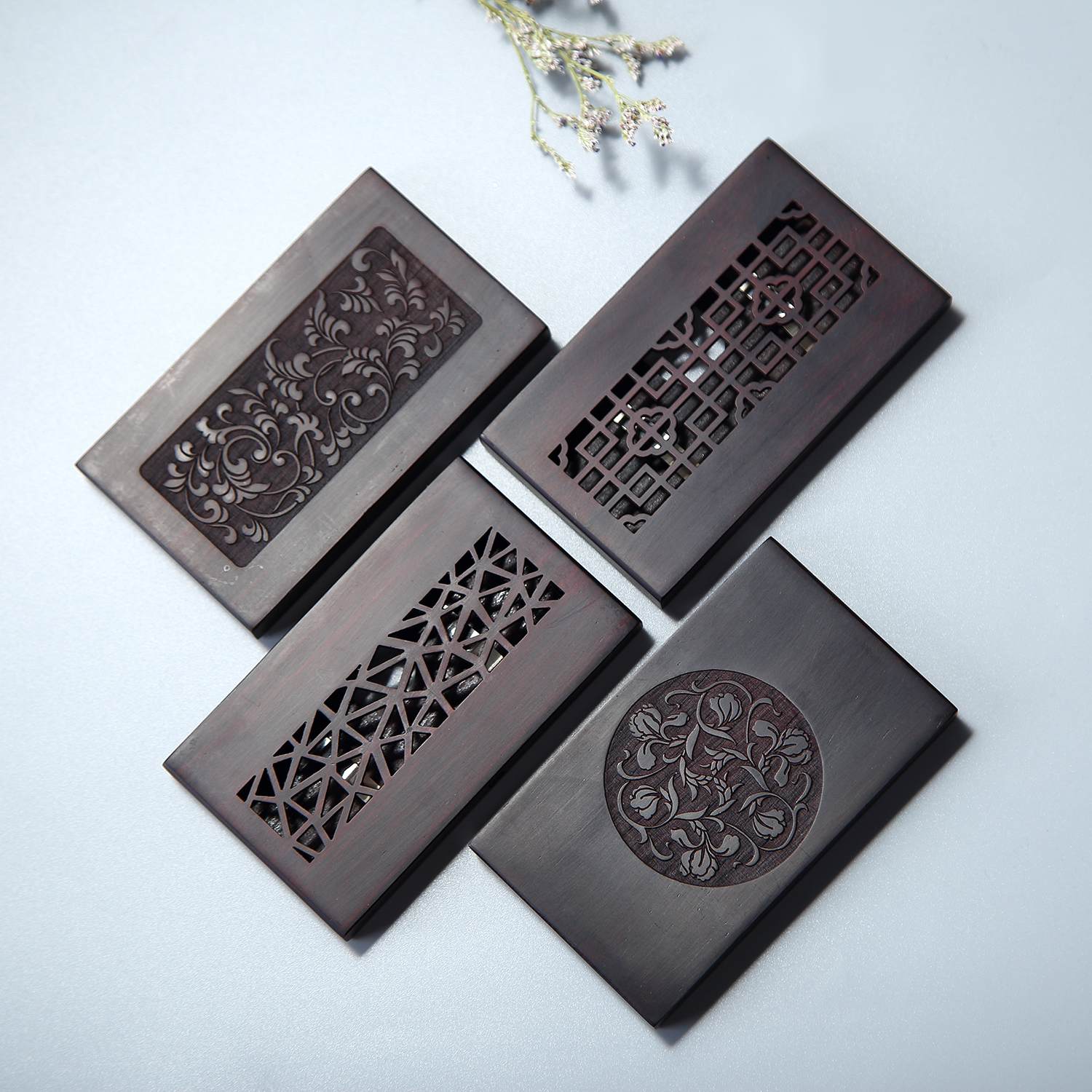 Craftsmanship，Card case，Mahogany gift，Creative office supplies，Cultural and creative gifts，Craftsmanship home flagship store，