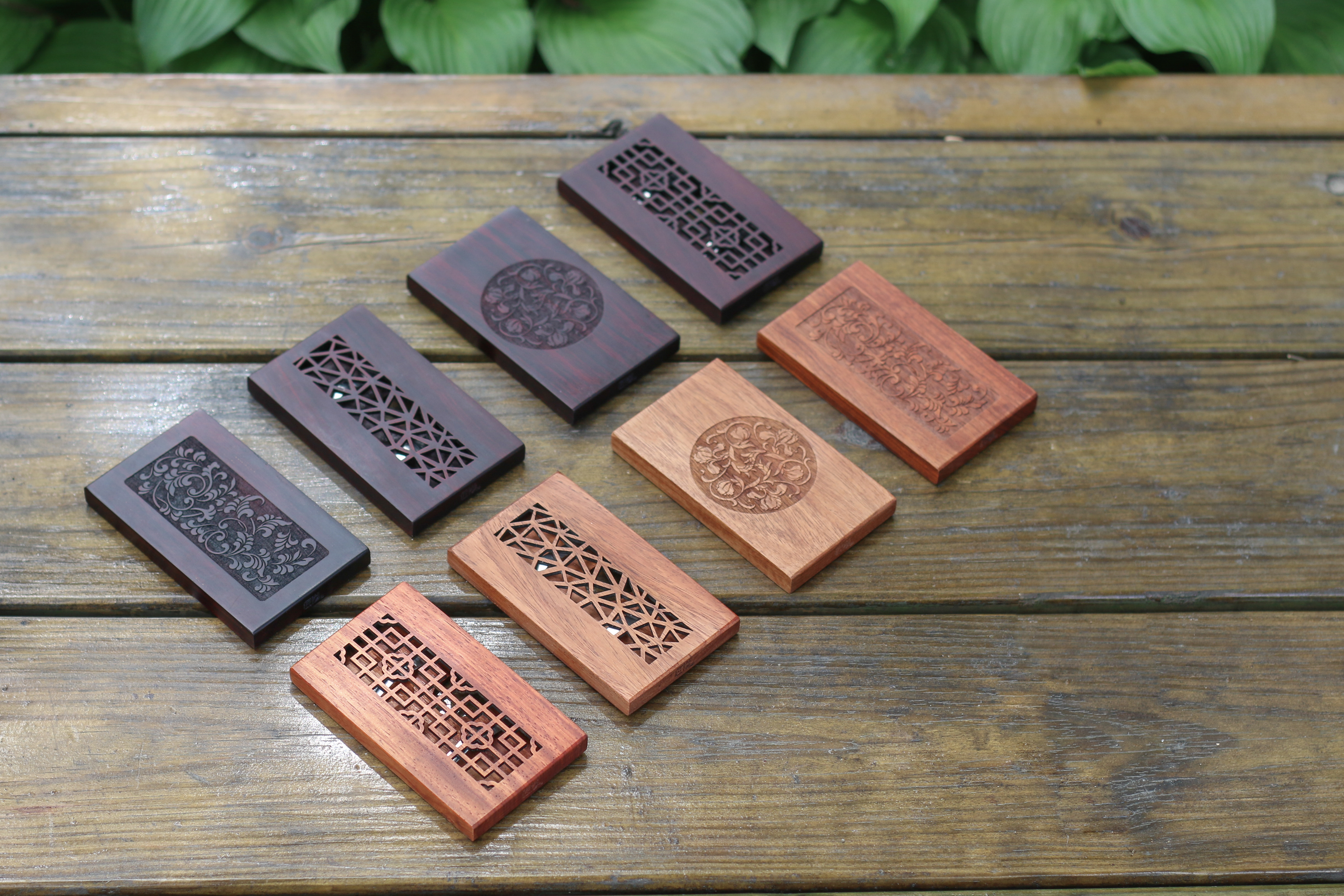 Craftsmanship，Card case，Mahogany gift，Creative office supplies，Cultural and creative gifts，Craftsmanship home flagship store，