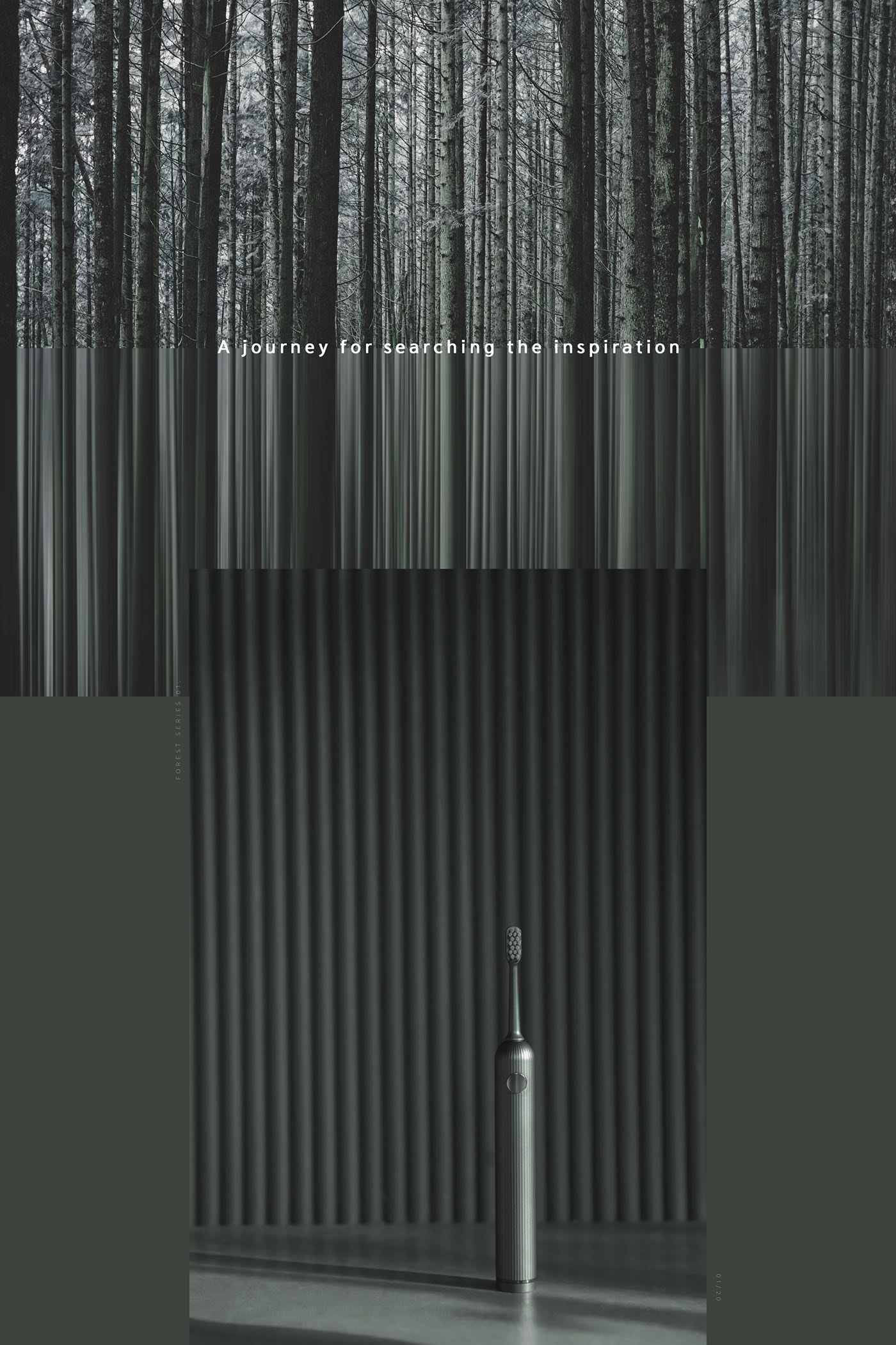 forest，product design，industrial design，Electric toothbrush，