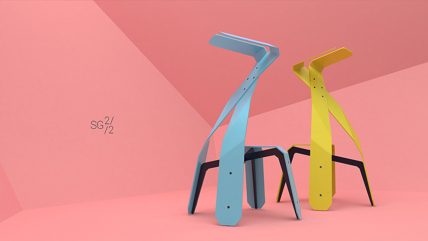 chair，Bar chair，industrial design，product design，