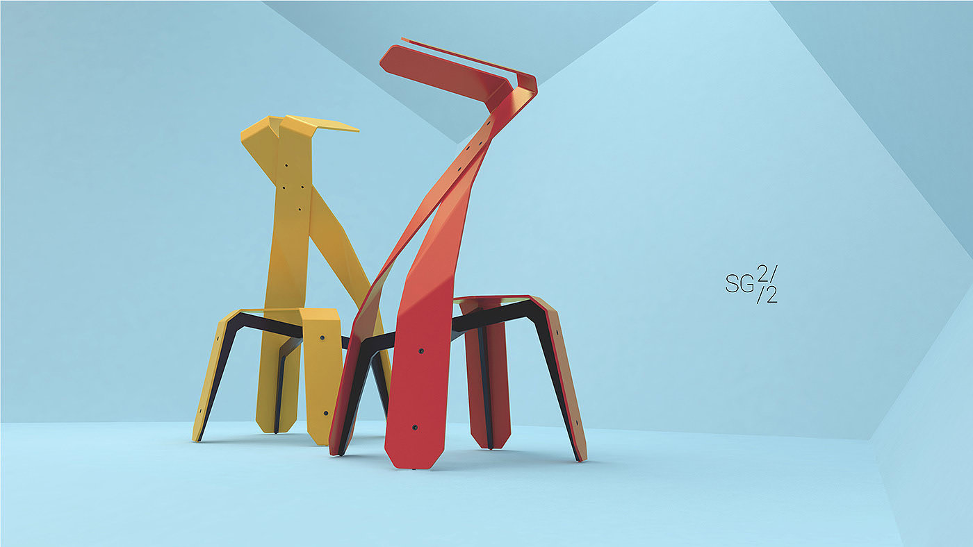 chair，Bar chair，industrial design，product design，