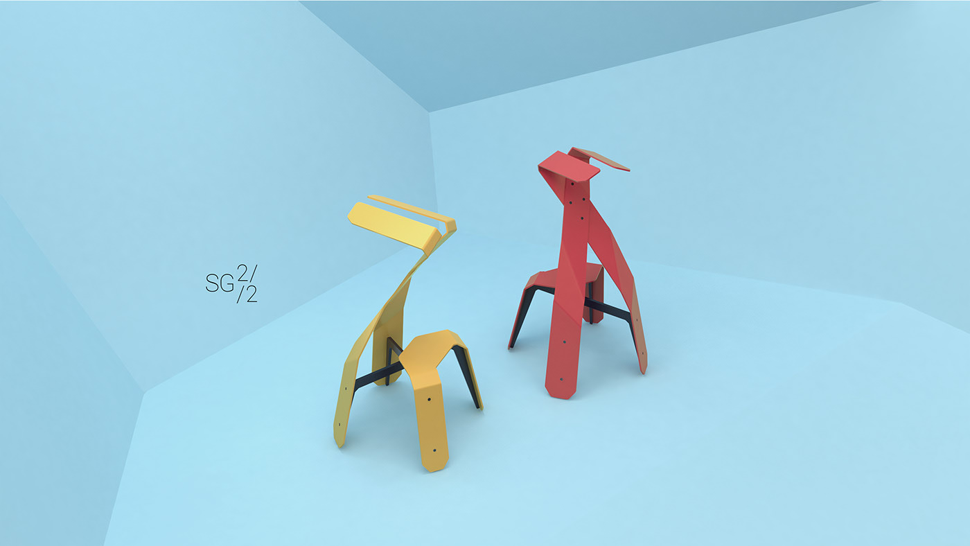 chair，Bar chair，industrial design，product design，