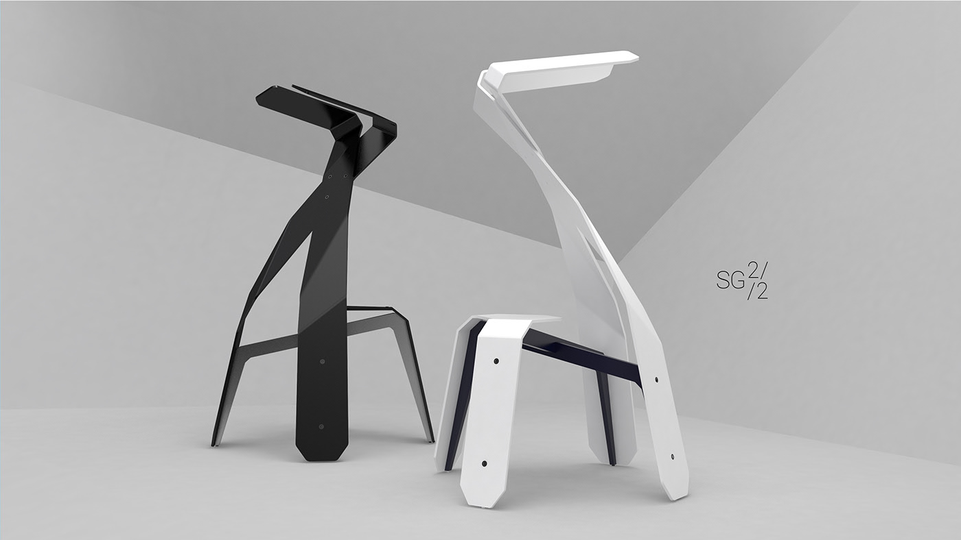 chair，Bar chair，industrial design，product design，