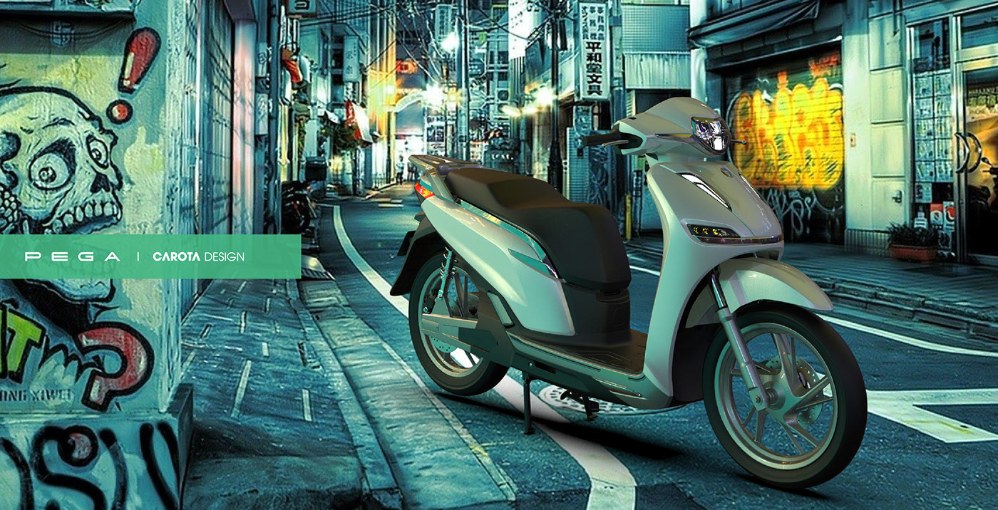 product design，industrial design，colour，PEGA，Electric vehicle，