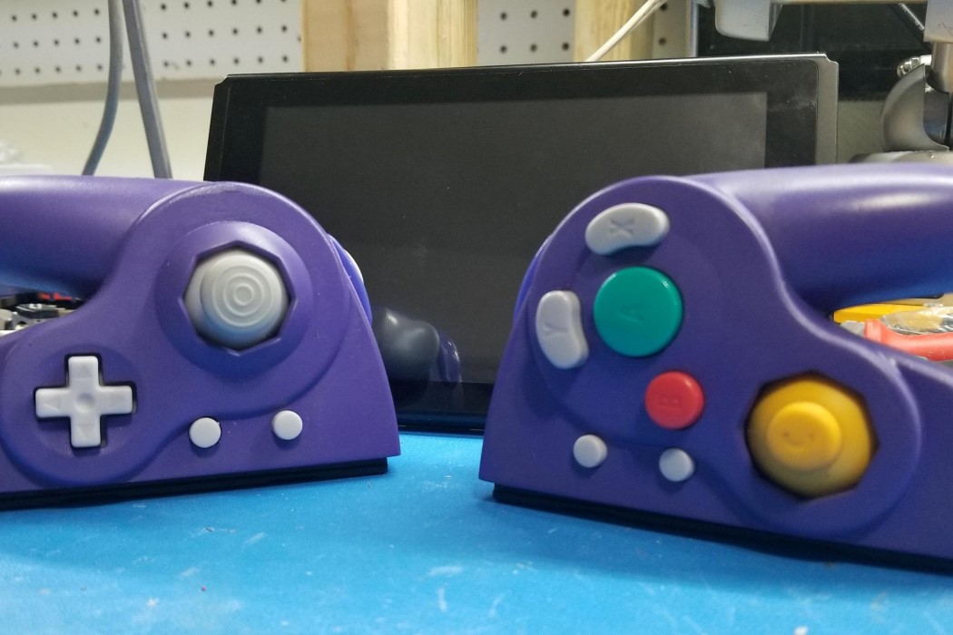 purple，controller，Game handle，Nintendo，