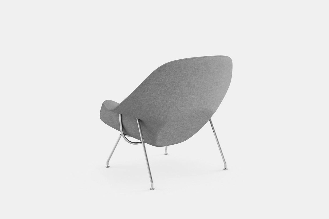 座椅，椅子，Womb Chair，极简，Eero Saarinen，Knoll，玻璃纤维，