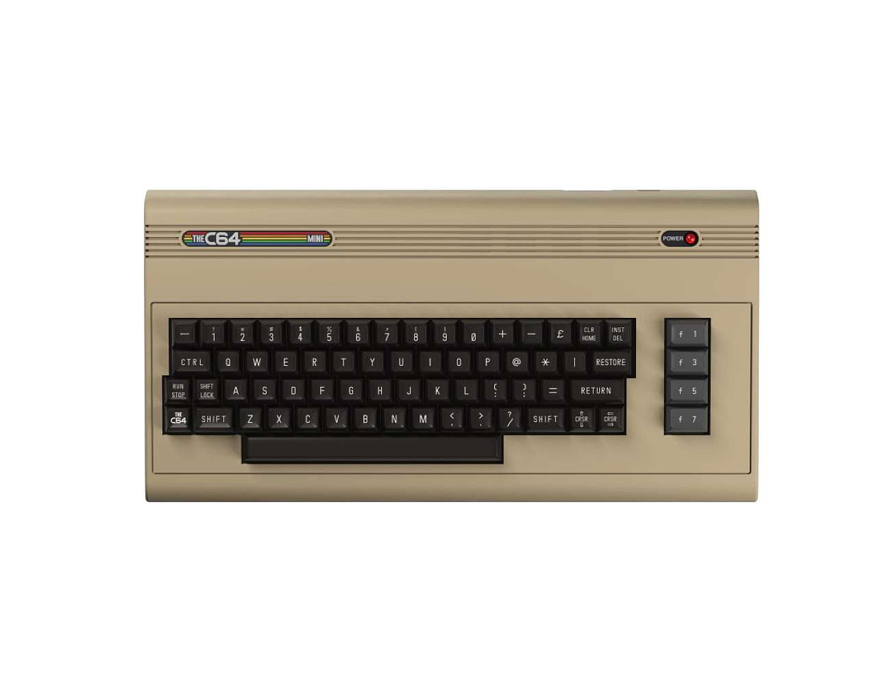 键盘，游戏，Commodore 64，迷你，复古，