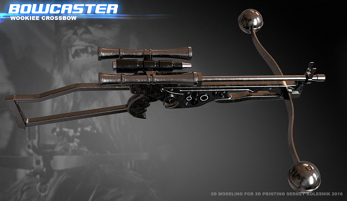 3d，Model，concept，Heavy explosive rifle，Laser Rifle ，gun，