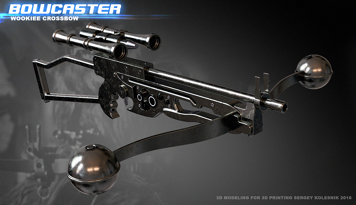 3d，Model，concept，Heavy explosive rifle，Laser Rifle ，gun，