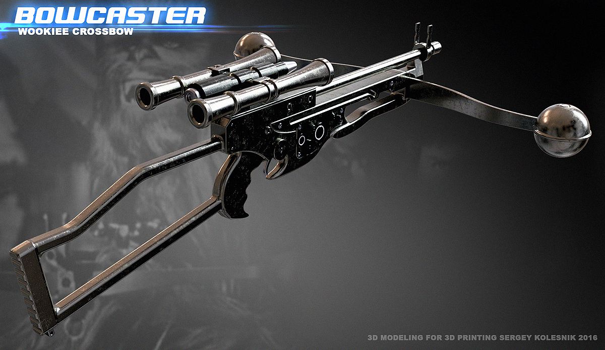 3d，Model，concept，Heavy explosive rifle，Laser Rifle ，gun，