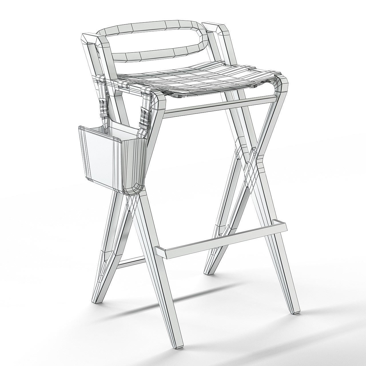 Oleg Pogrebnoy，Bar stool，chair，chair，Render，