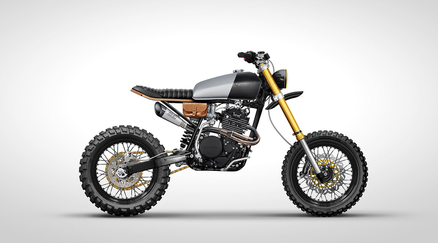 motorcycle，customized，black，handsome，