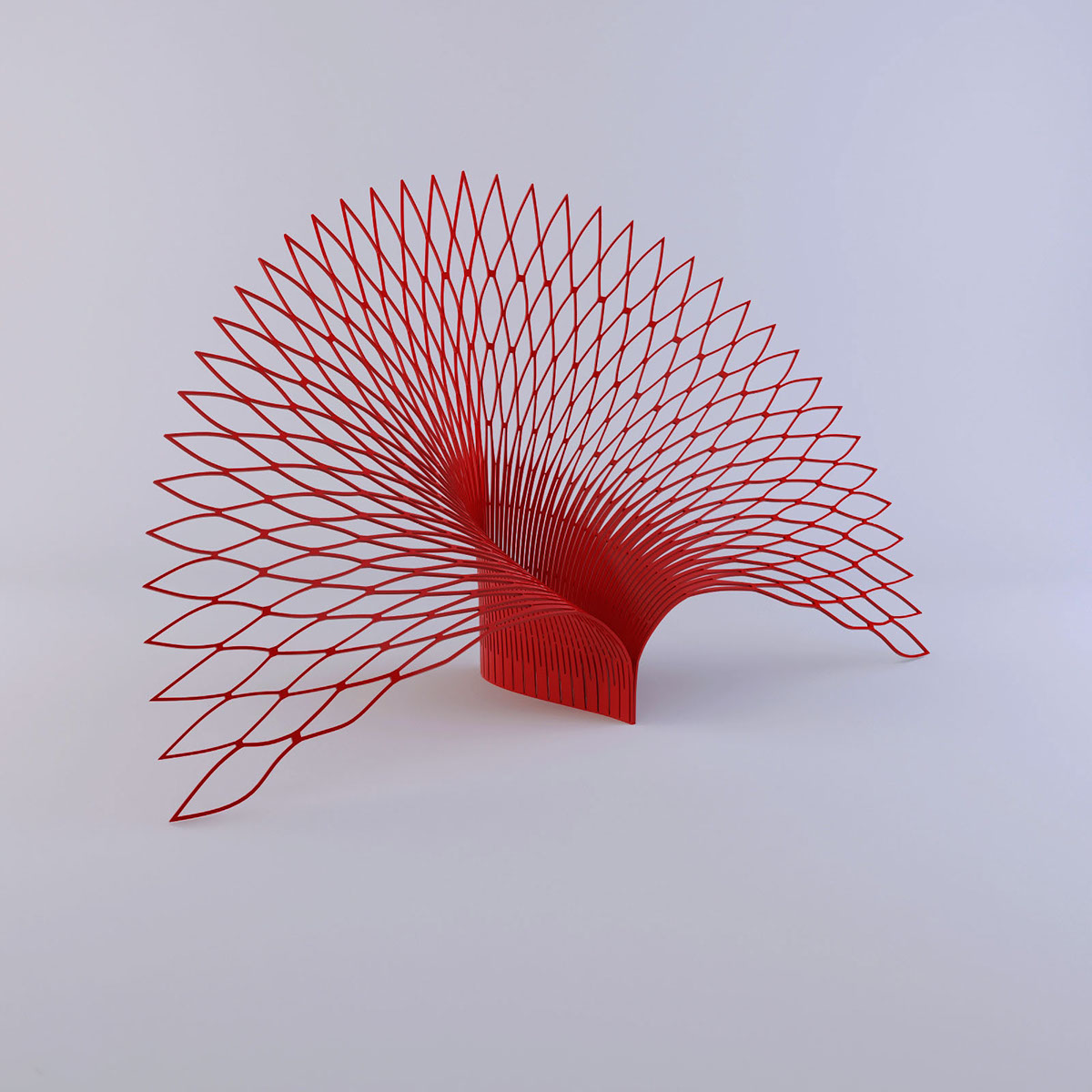 chair，unique，3D model，peacock，