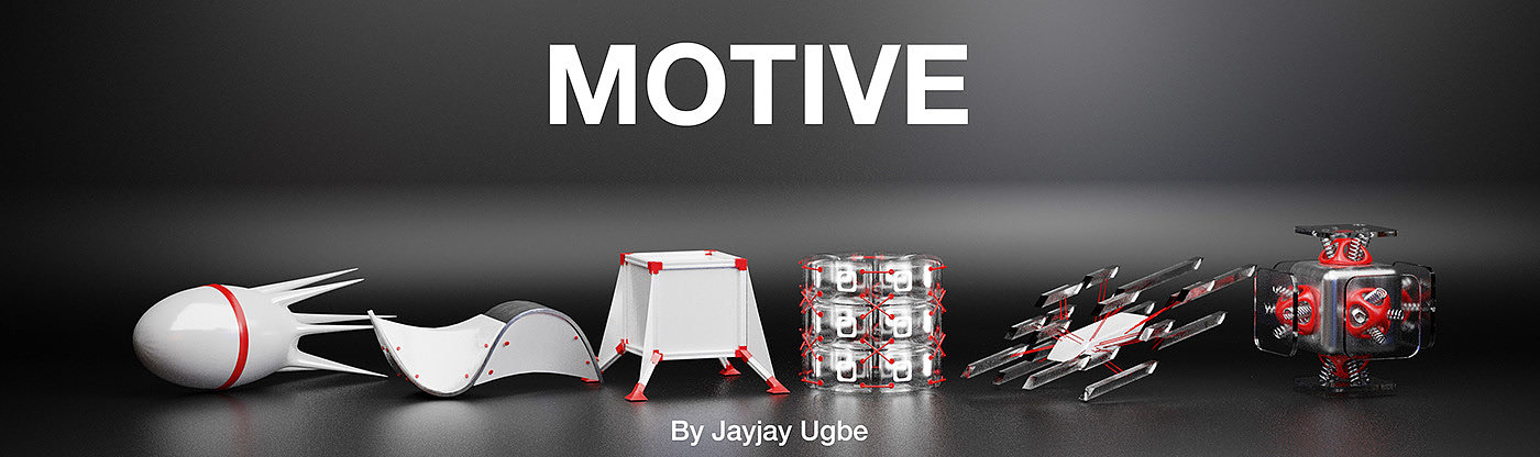 MOTIVE，Jayjay Ugbe，motion，hammer，Pendulum clock，Projector，