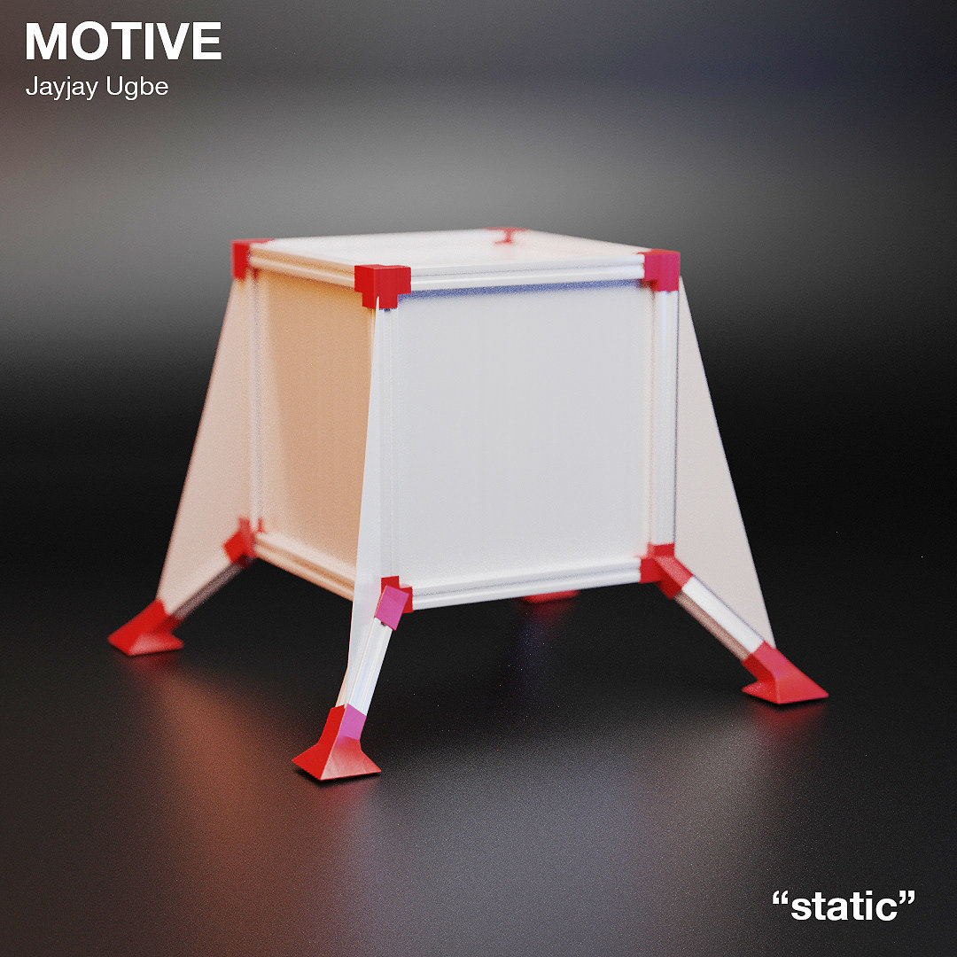 MOTIVE，Jayjay Ugbe，motion，hammer，Pendulum clock，Projector，