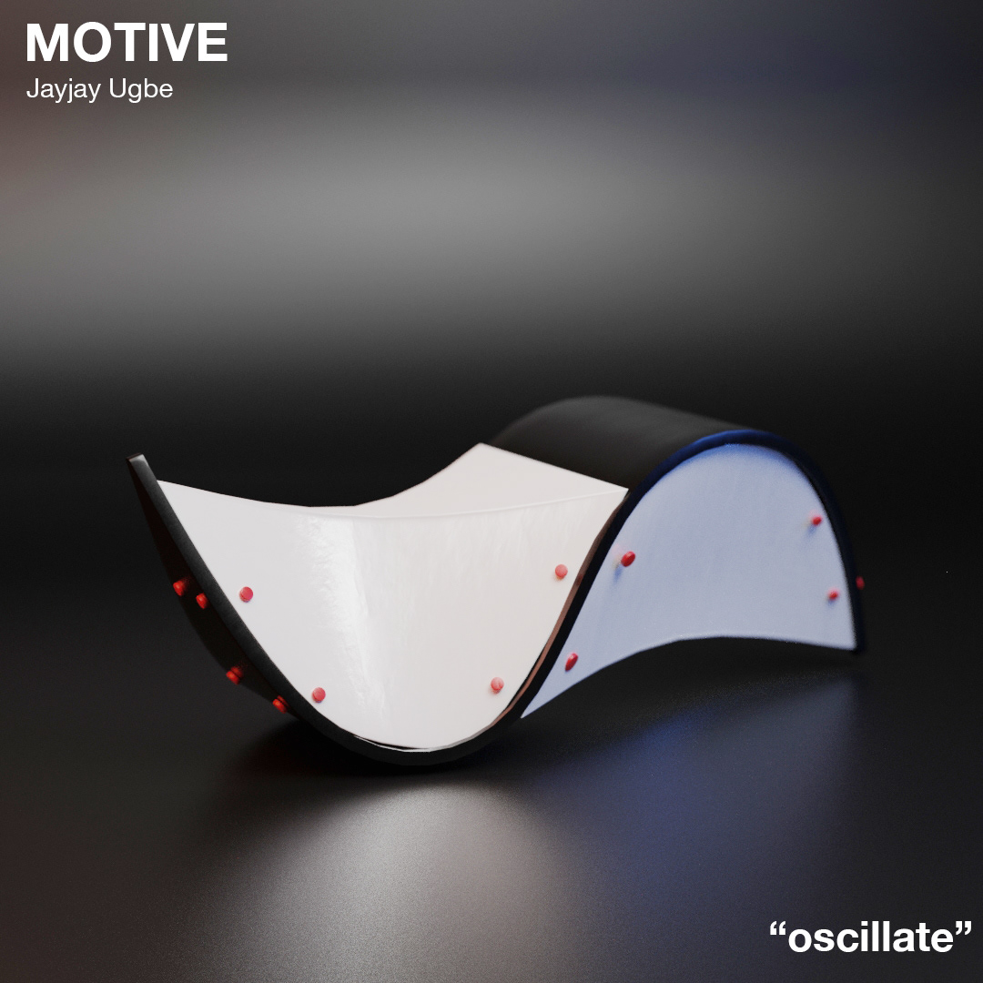 MOTIVE，Jayjay Ugbe，motion，hammer，Pendulum clock，Projector，