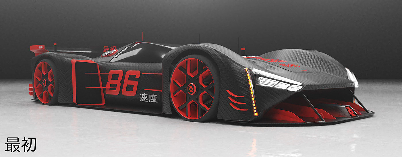 automobile，Jayjay Ugbe，86 RACING，LMP1，concept，