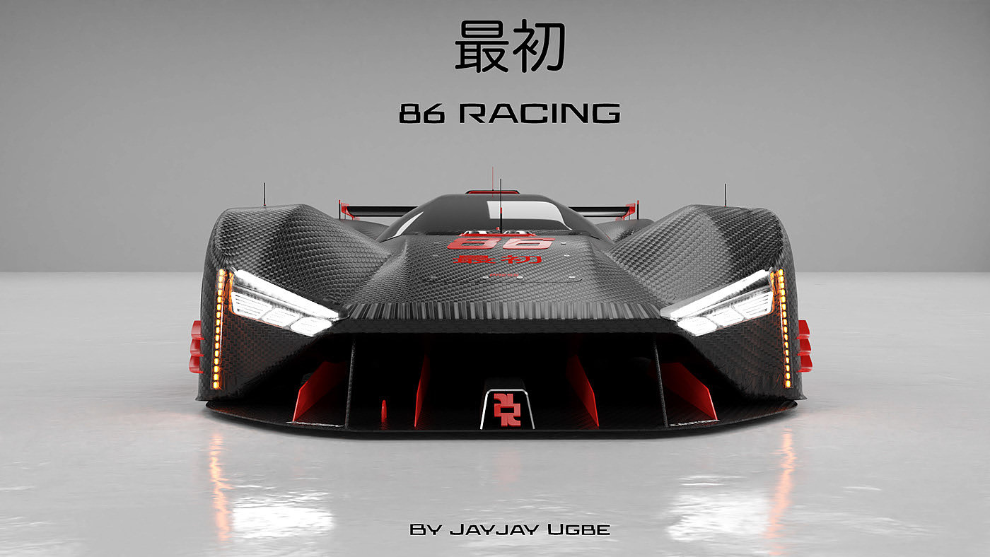 automobile，Jayjay Ugbe，86 RACING，LMP1，concept，