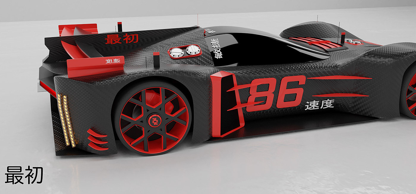 automobile，Jayjay Ugbe，86 RACING，LMP1，concept，