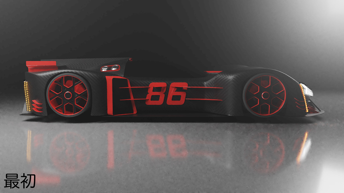 automobile，Jayjay Ugbe，86 RACING，LMP1，concept，