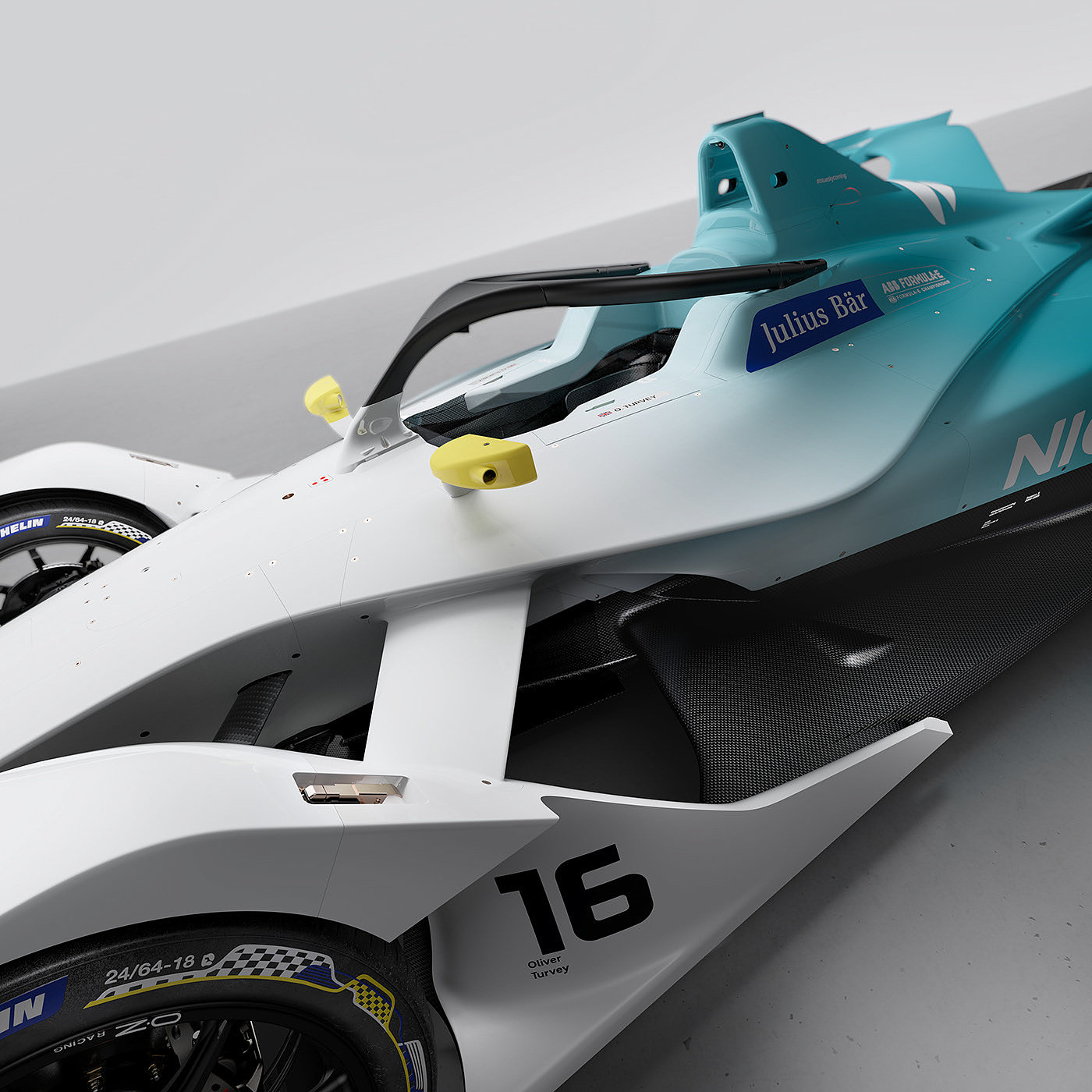 automobile，NIO FE S5，Paulo Santos，racing，cgi，