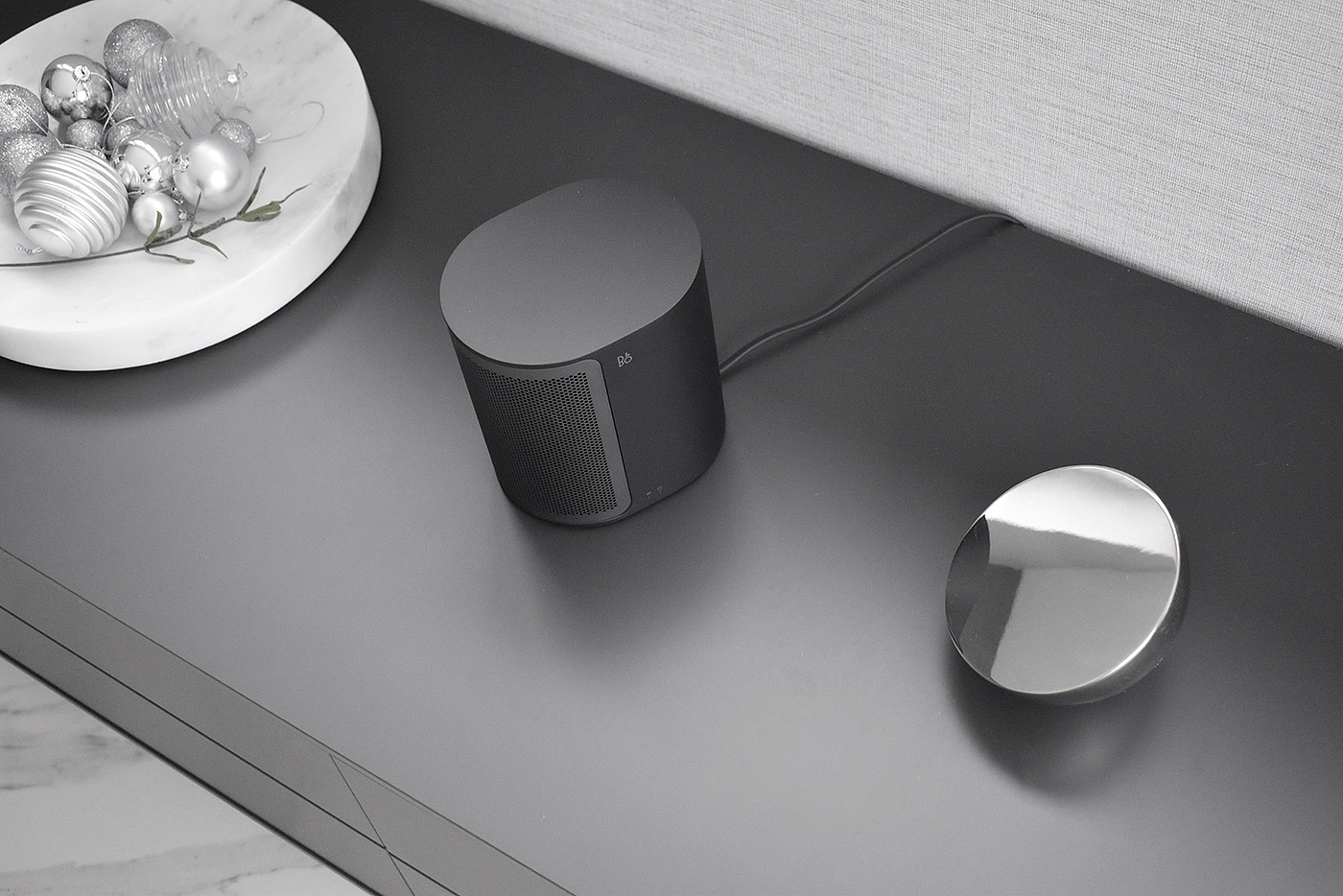 Cecilie Manz，b&o，bang&olufsen，black，speaker，BEOPLAY M3，