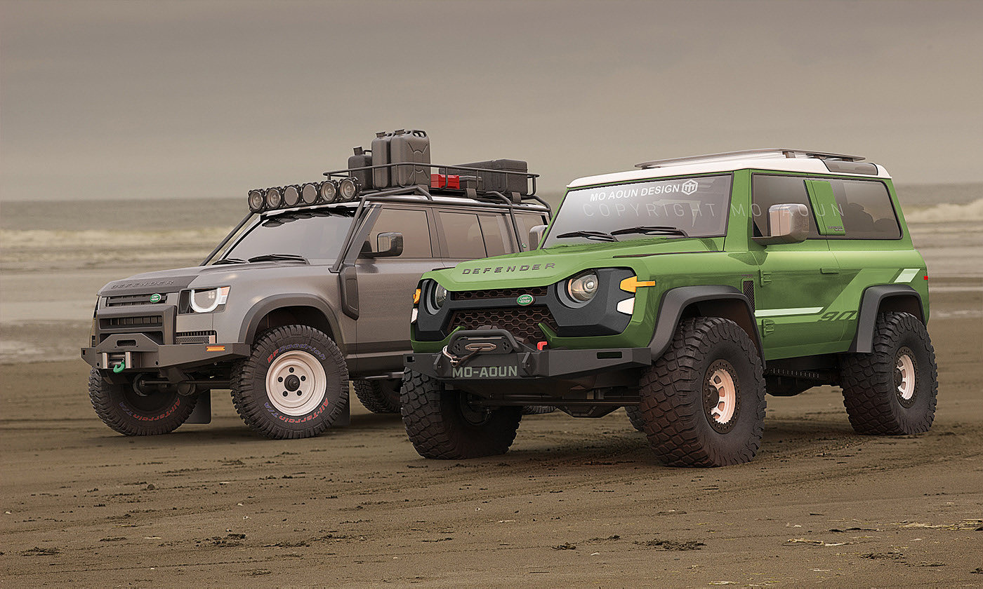 vehicle，Off-road vehicle，Land Rover，Hand drawn，