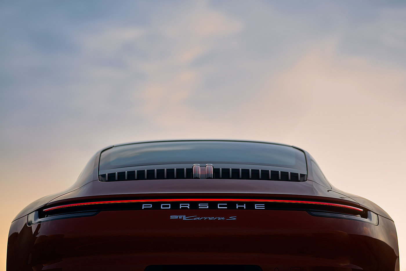 Sports car，gules，Porsche，Car Photography，