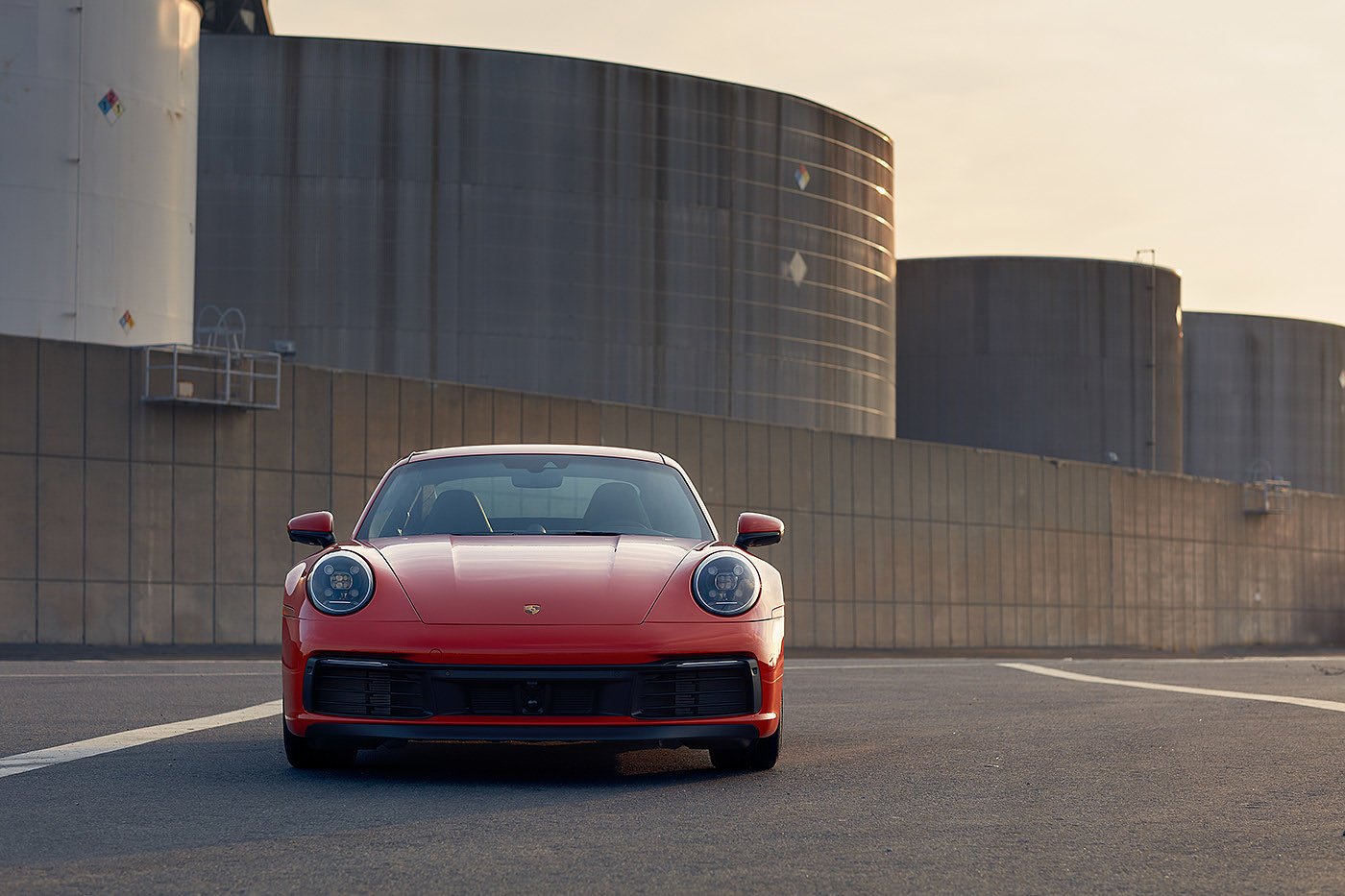 Sports car，gules，Porsche，Car Photography，