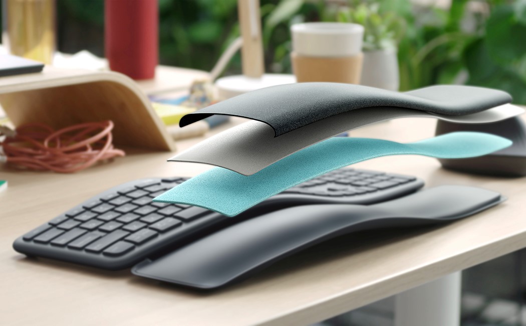 Ergonomics，Memory sponge，comfortable，keyboard，