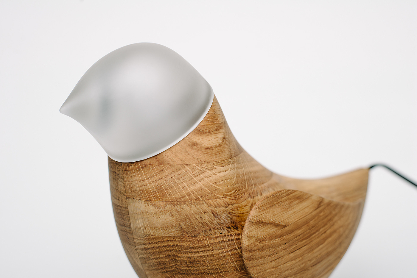 Bionics Design ，woodiness，Table lamp design，Marina's birds，