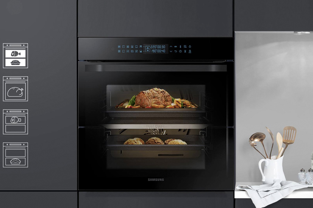 oven，Samsung，2019 if design award，High performance，wifi，application program，