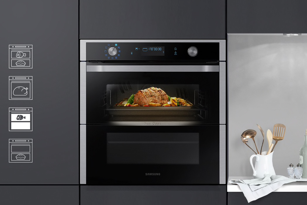 oven，Samsung，2019 if design award，High performance，wifi，application program，