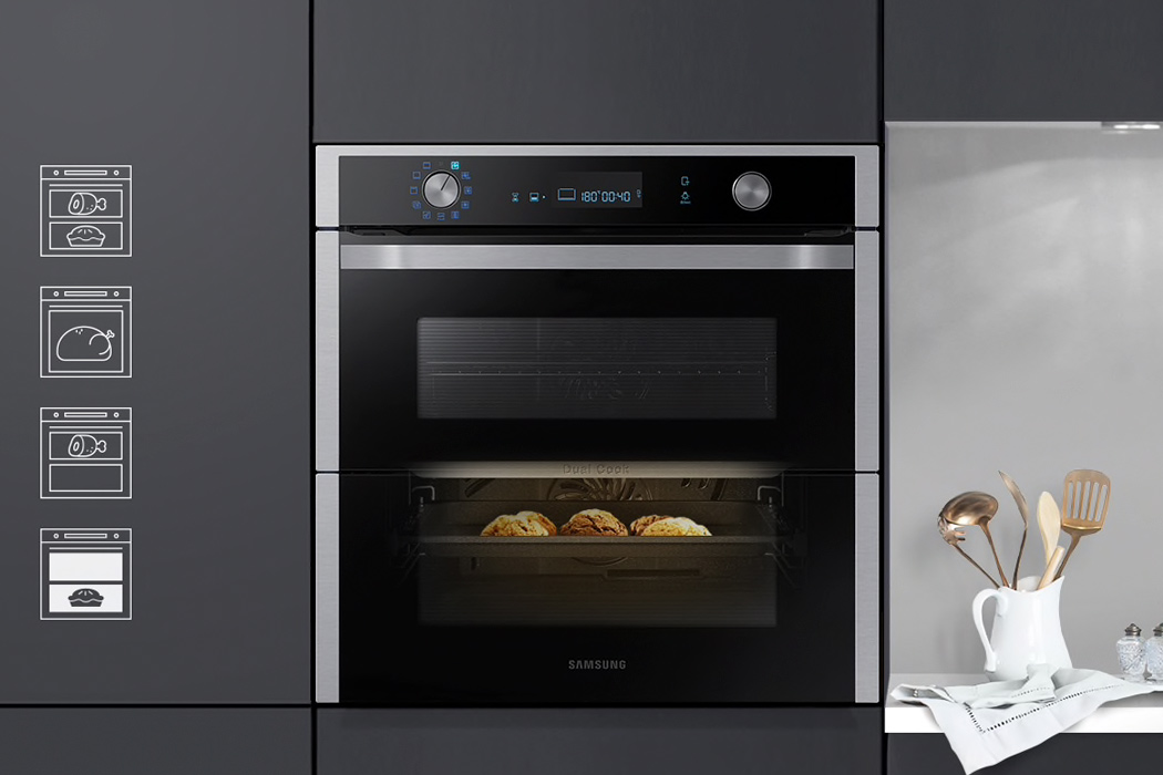 oven，Samsung，2019 if design award，High performance，wifi，application program，