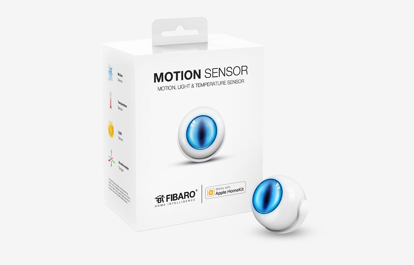 FILES，Motion sensor，white，
