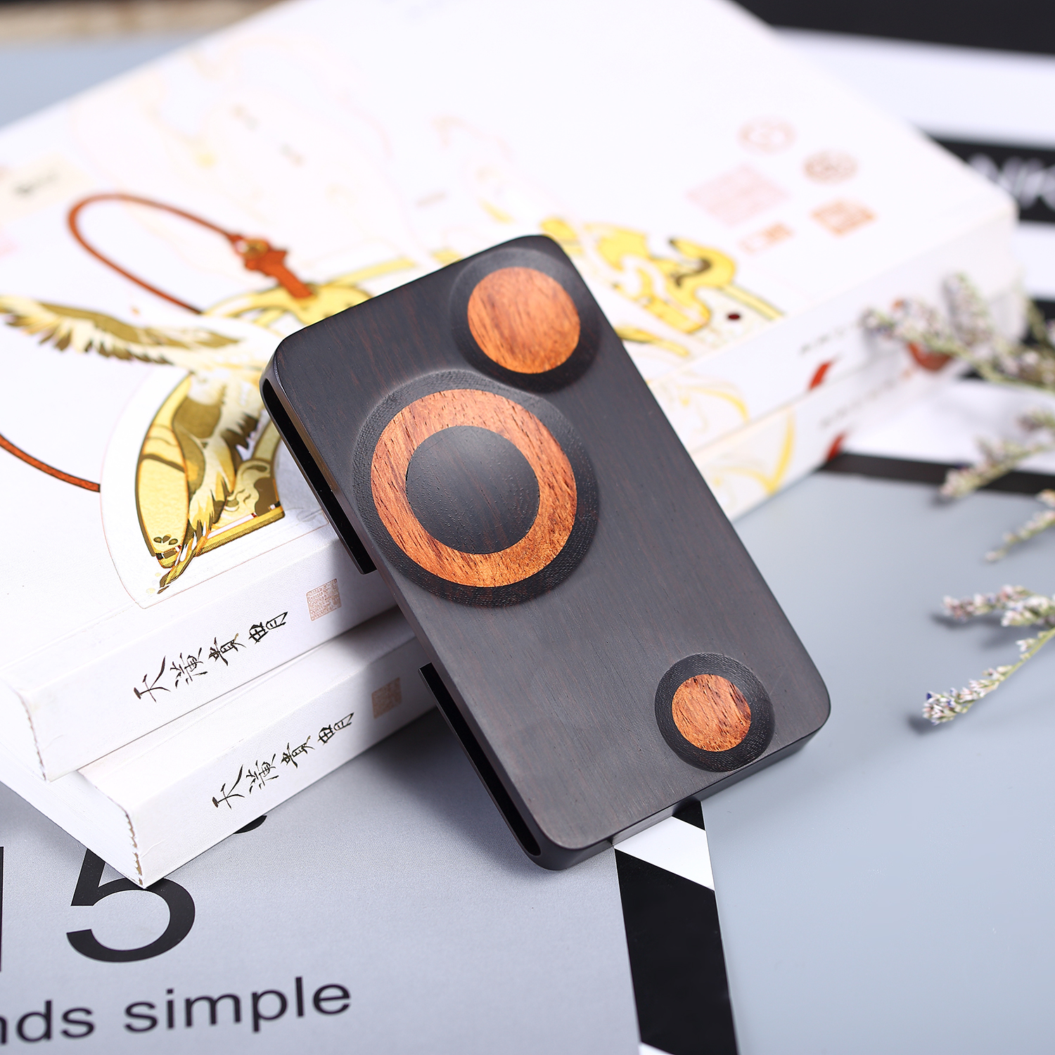 Craftsmanship，Mahogany gift，Creative business card box，Craftsmanship home flagship store，