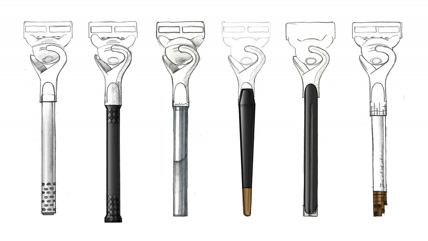 razor，razor，man，Brush tool，Receive，